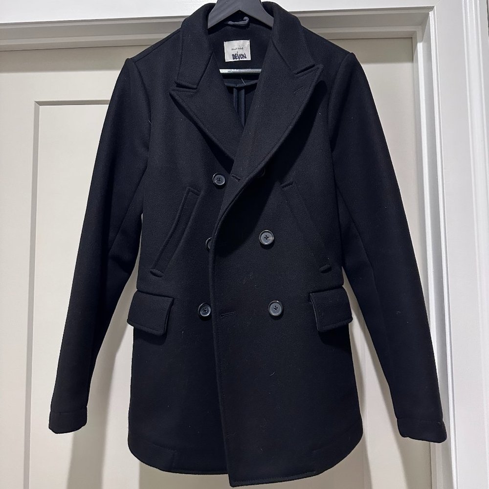 Billy Reid Bond Peacoat - Size S